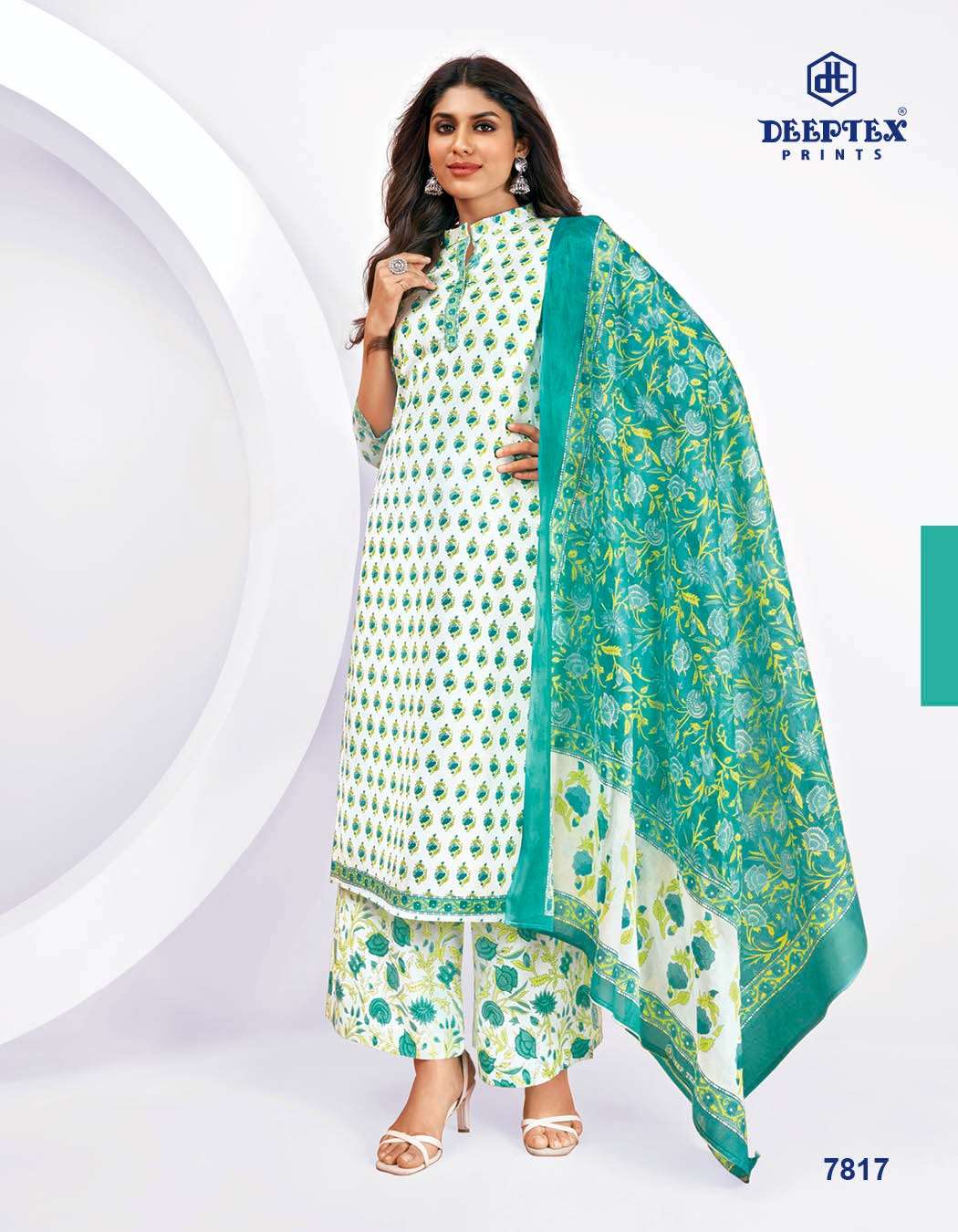 Miss India Vol-78 By Deeptex 7801 To 7826 Series Beautiful Stylish Pakistani Suits Fancy Colorful Casual Wear & Ethnic Wear & Ready To Wear Pure Cotton Print Dresses At Wholesale Price