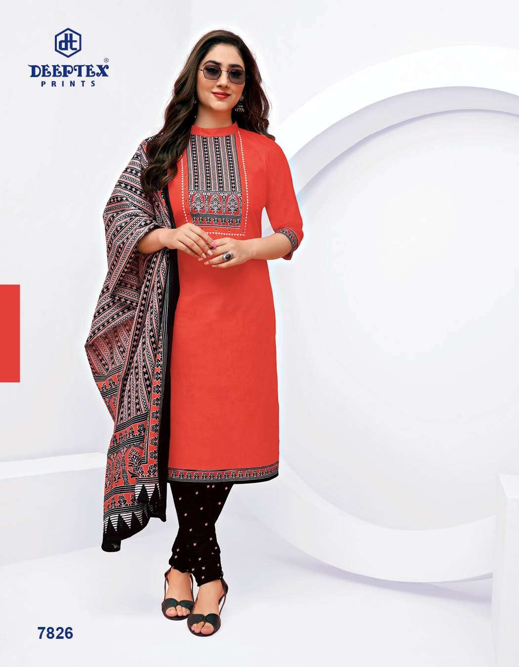 Miss India Vol-78 By Deeptex 7801 To 7826 Series Beautiful Stylish Pakistani Suits Fancy Colorful Casual Wear & Ethnic Wear & Ready To Wear Pure Cotton Print Dresses At Wholesale Price
