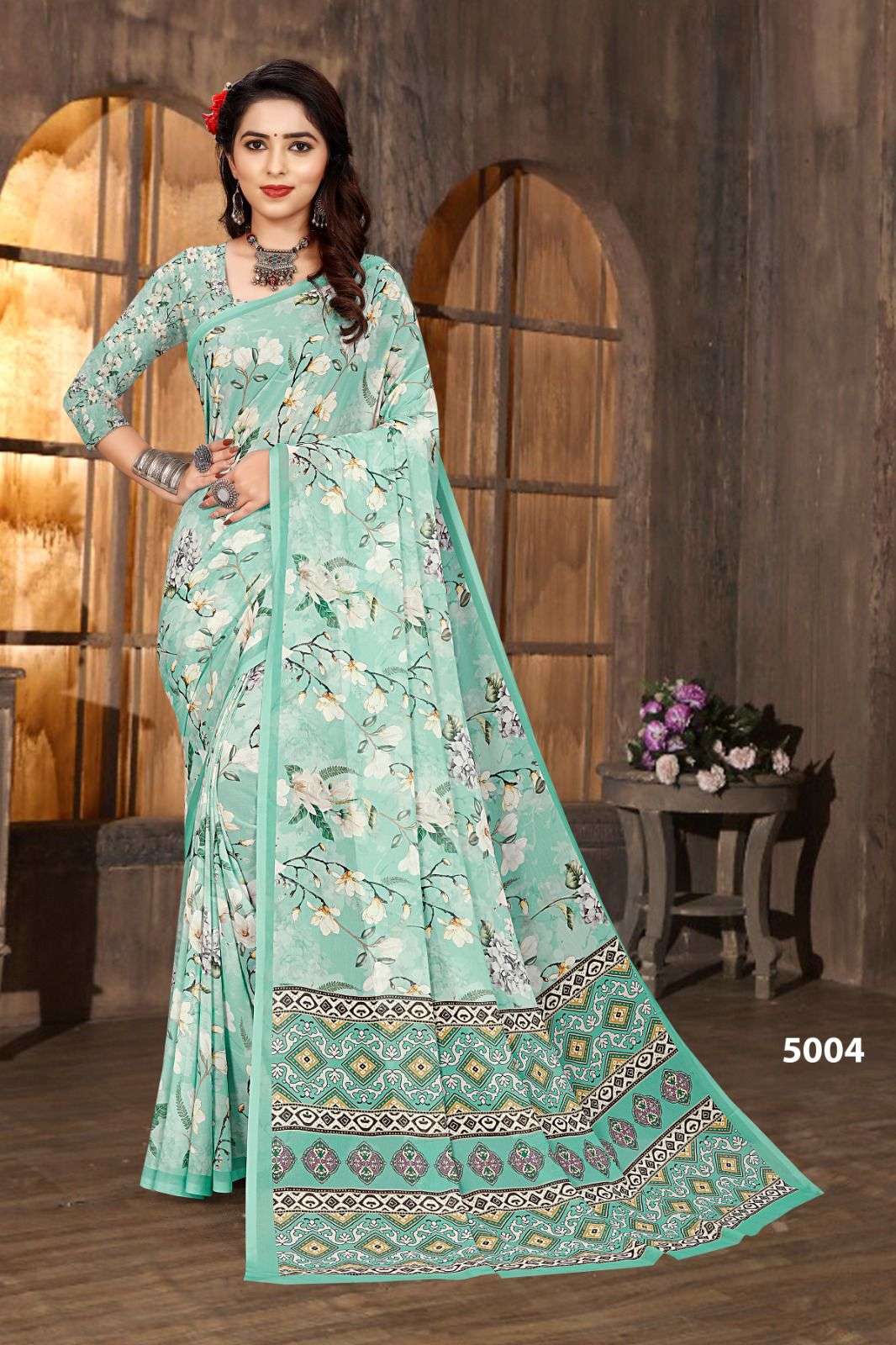 Mugda Digital By Mintorsi 5001 To 5008 Series Indian Traditional Wear Collection Beautiful Stylish Fancy Colorful Party Wear & Occasional Wear Soft Weightless Sarees At Wholesale Price