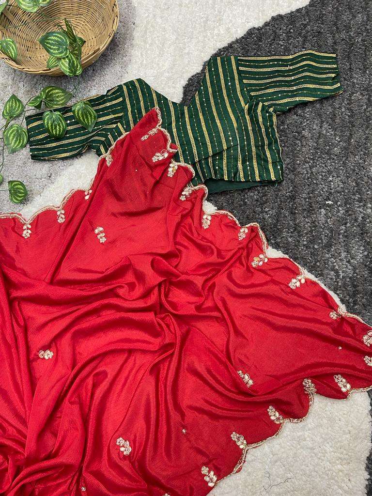 Kashmira Vol-2 By Fashid Wholesale Ve Indian Traditional Wear Collection Beautiful Stylish Fancy Colorful Party Wear & Occasional Wear Chinnon Silk Sarees At Wholesale Price