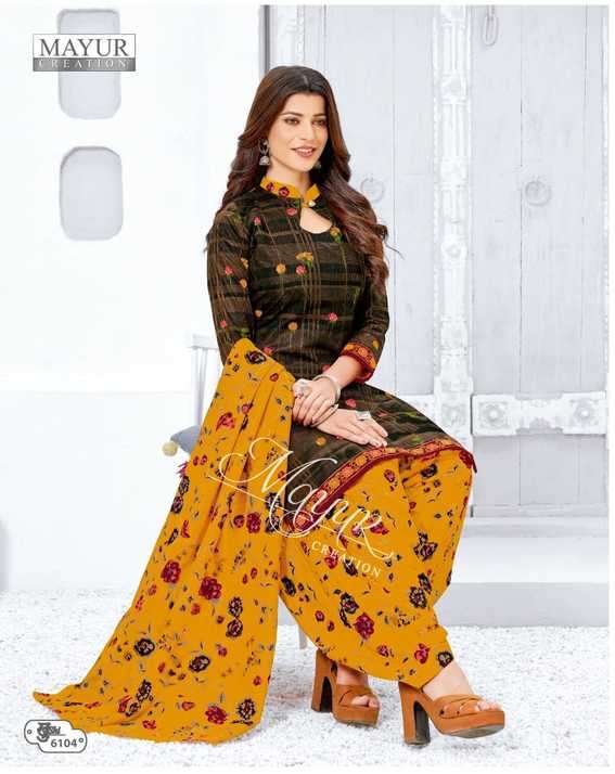 Khushi Vol-61 By Mayur Creation 6101 To 6135 Series Beautiful Festive Suits Colorful Stylish Fancy Casual Wear & Ethnic Wear Pure Cotton Print Dresses At Wholesale Price