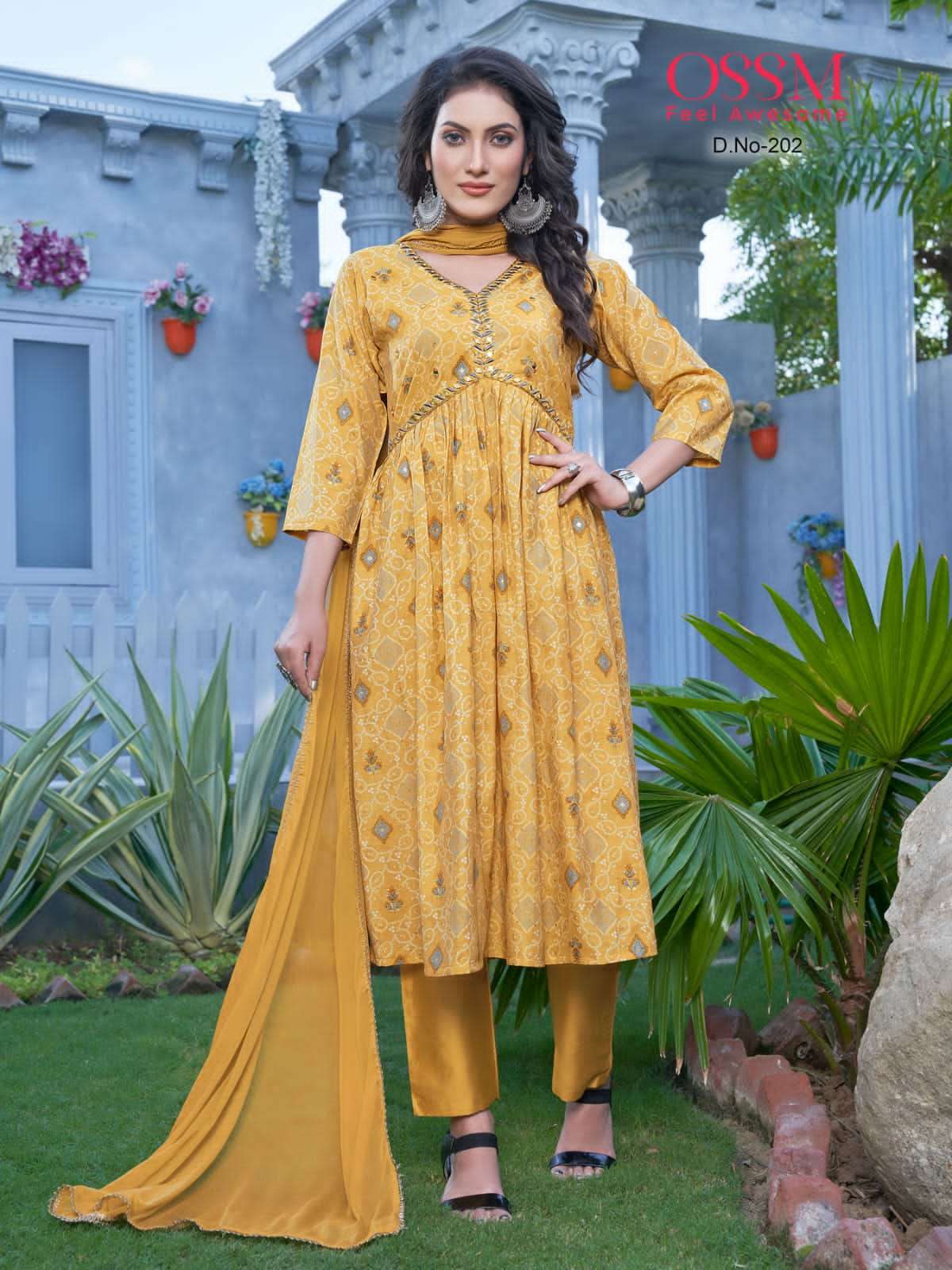 Resham Vol-2 By Ossm 201 To 206 Series Beautiful Winter Collection Suits Stylish Fancy Colorful Casual Wear & Ethnic Wear Modal Chanderi Dresses At Wholesale Price