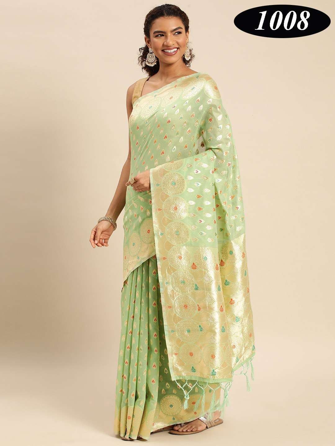 Kamya By Fashion Lab 1006 To 1011 Series Indian Traditional Wear Collection Beautiful Stylish Fancy Colorful Party Wear & Occasional Wear Cotton Sarees At Wholesale Price