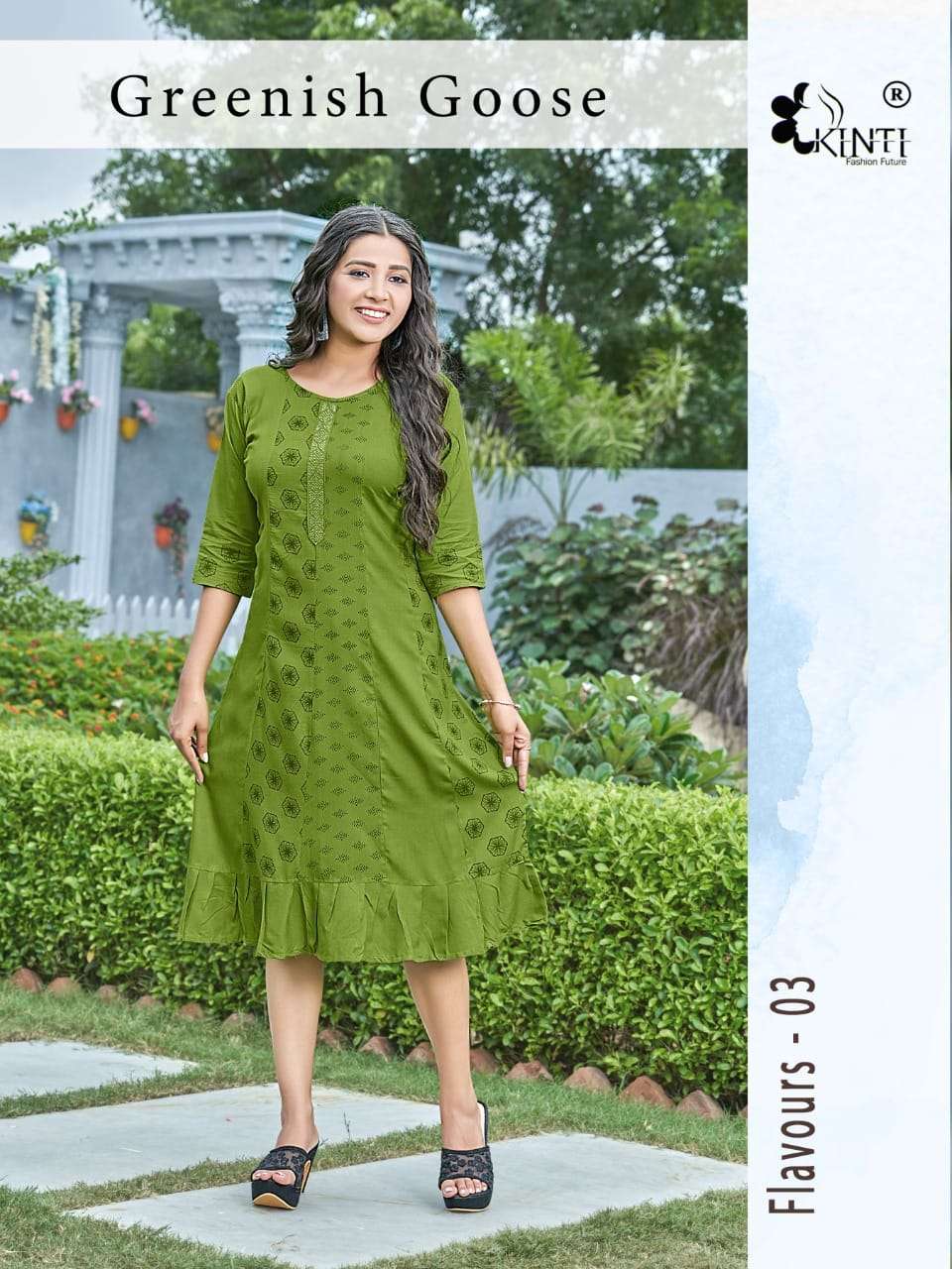Flavours By Kinti 01 To 08 Series Beautiful Stylish Fancy Colorful Casual Wear & Ethnic Wear Heavy Rayon Print Kurtis At Wholesale Price