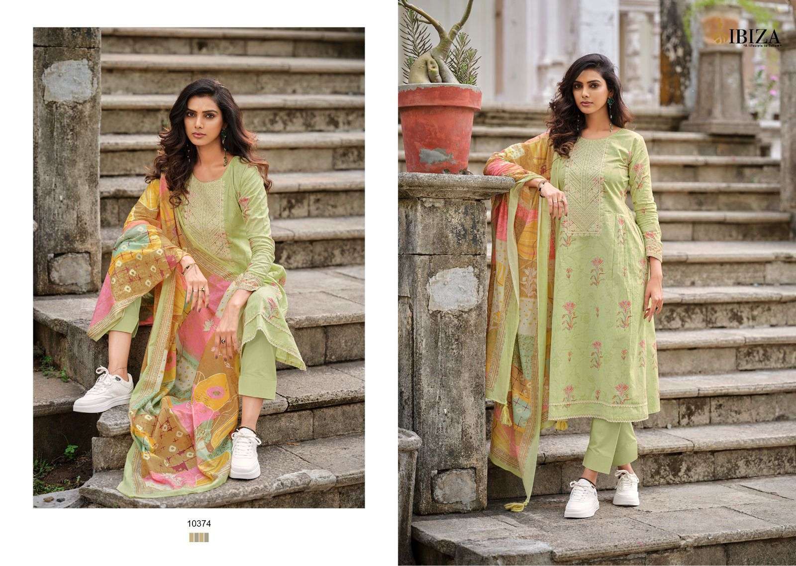 Mahira By Ibiza 10367 To 10374 Series Beautiful Festive Suits Colorful Stylish Fancy Casual Wear & Ethnic Wear Pure Lawn Cotton Digital Print Dresses At Wholesale Price