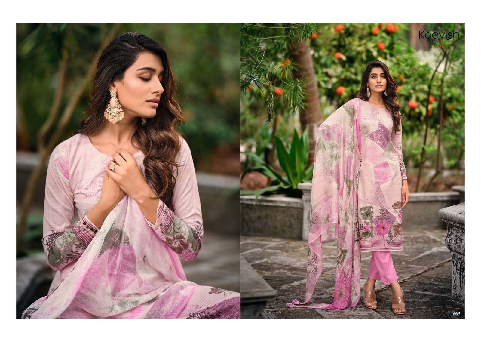 Naimat By Kaavish 661 To 666 Series Beautiful Suits Colorful Stylish Fancy Casual Wear & Ethnic Wear Pure Lawn Cotton Dresses At Wholesale Price