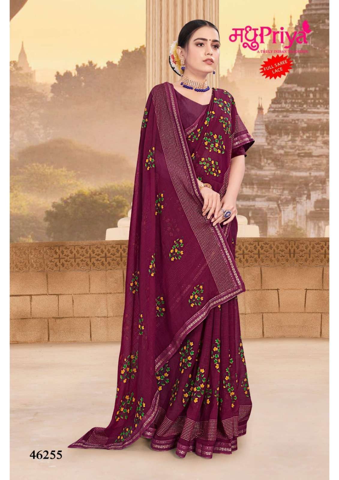 Tesla By Madhupriya 46251 To 46258 Series Indian Traditional Wear Collection Beautiful Stylish Fancy Colorful Party Wear & Occasional Wear Fancy Sarees At Wholesale Price