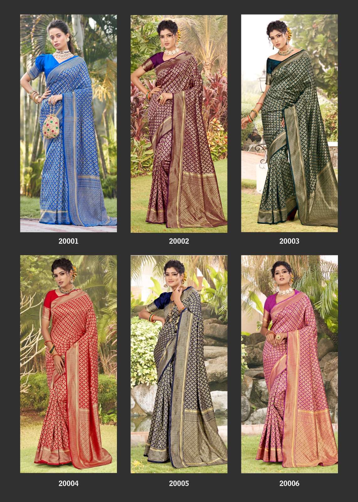 Stavya By The Fabrica 20001 To 20006 Series Indian Traditional Wear Collection Beautiful Stylish Fancy Colorful Party Wear & Occasional Wear Jacquard Silk Sarees At Wholesale Price