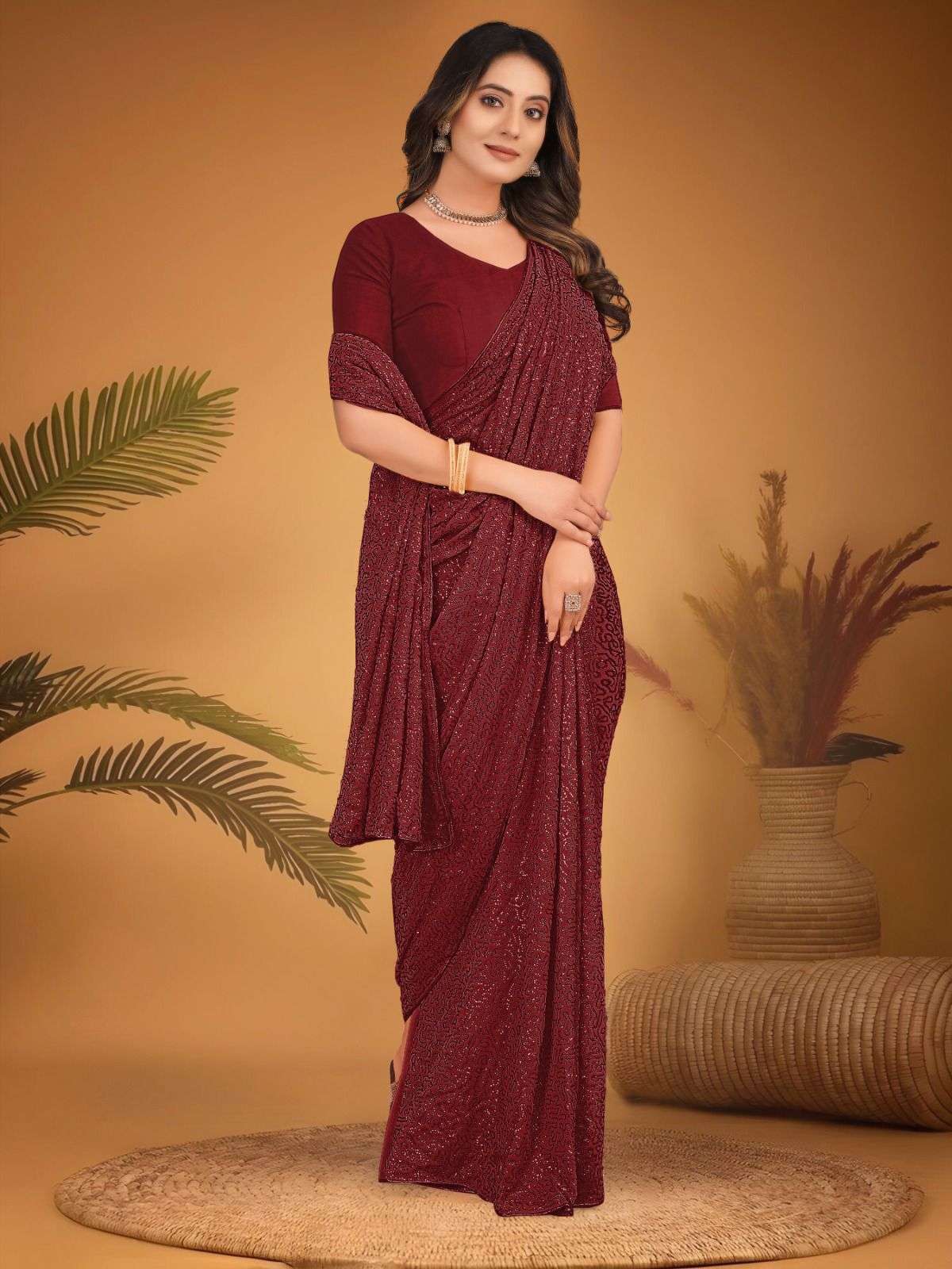 Ramya Vol-2 By Nazneen 4365 To 4369 Series Indian Traditional Wear Collection Beautiful Stylish Fancy Colorful Party Wear & Occasional Wear Heavy Georgette Sarees At Wholesale Price