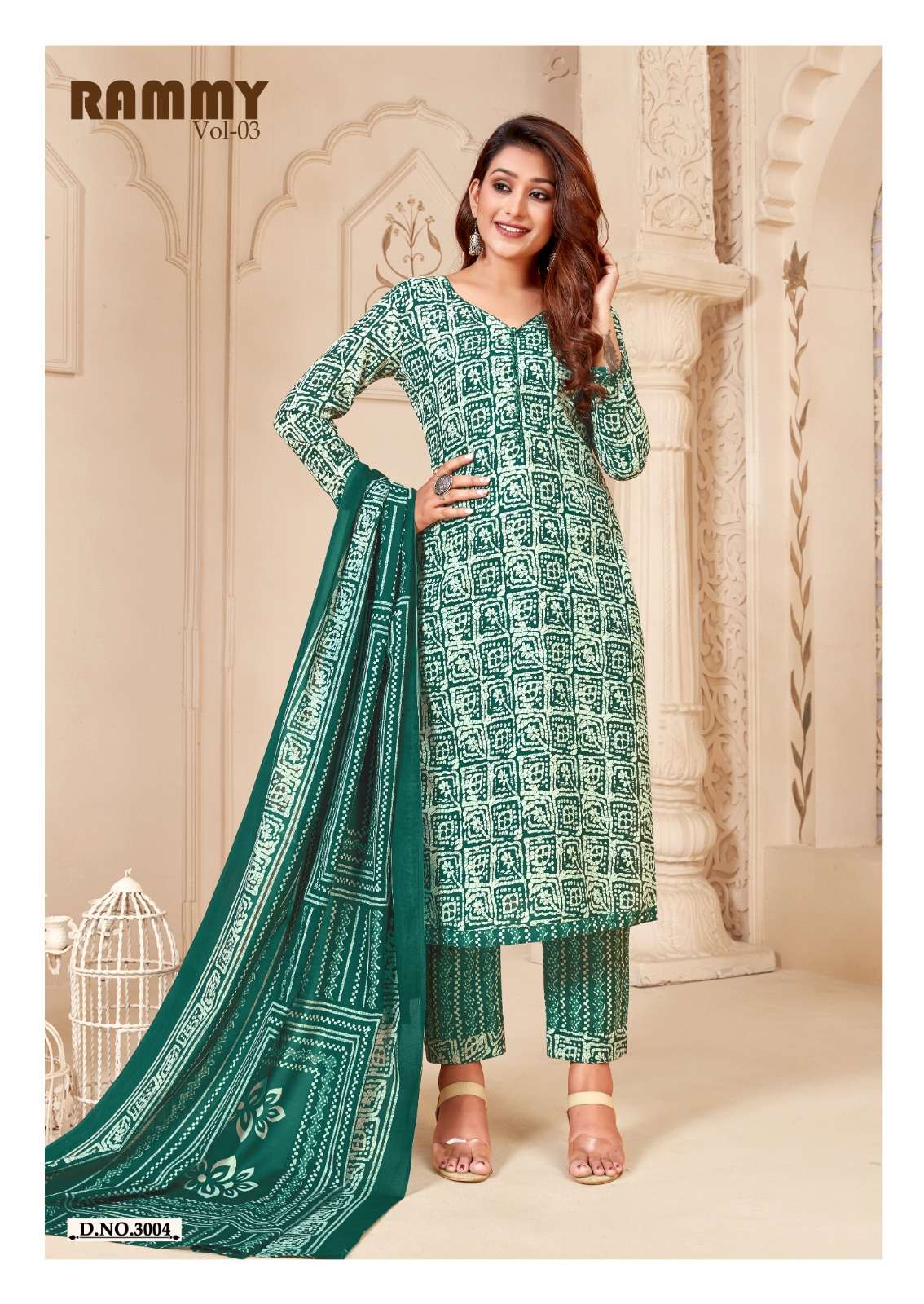 Rammy Vol-3 By Skt Suits 3001 To 3012 Series Beautiful Stylish Festive Suits Fancy Colorful Casual Wear & Ethnic Wear & Ready To Wear Cotton Print Dresses At Wholesale Price