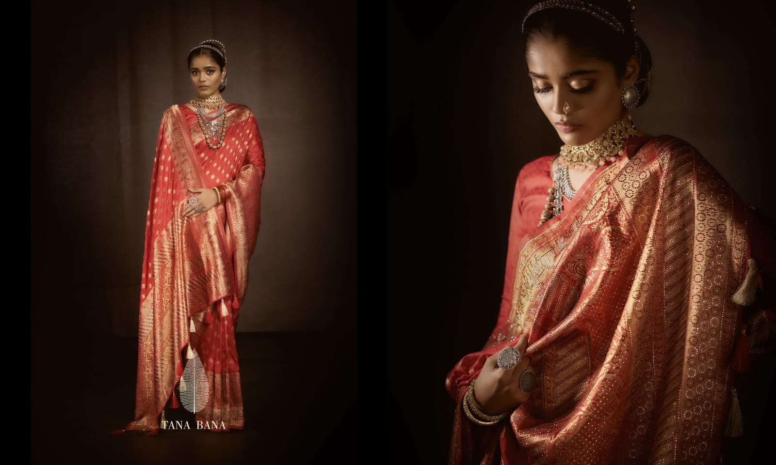 Chamak Vol-3 By Tana Bana 03-A To 03-D Series Indian Traditional Wear Collection Beautiful Stylish Fancy Colorful Party Wear & Occasional Wear Pure Silk Sarees At Wholesale Price