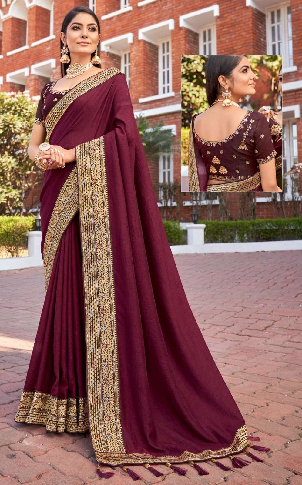 Graceful Vol-2 By Right Women 01 To 08 Series Indian Traditional Wear Collection Beautiful Stylish Fancy Colorful Party Wear & Occasional Wear Vichitra Silk Sarees At Wholesale Price
