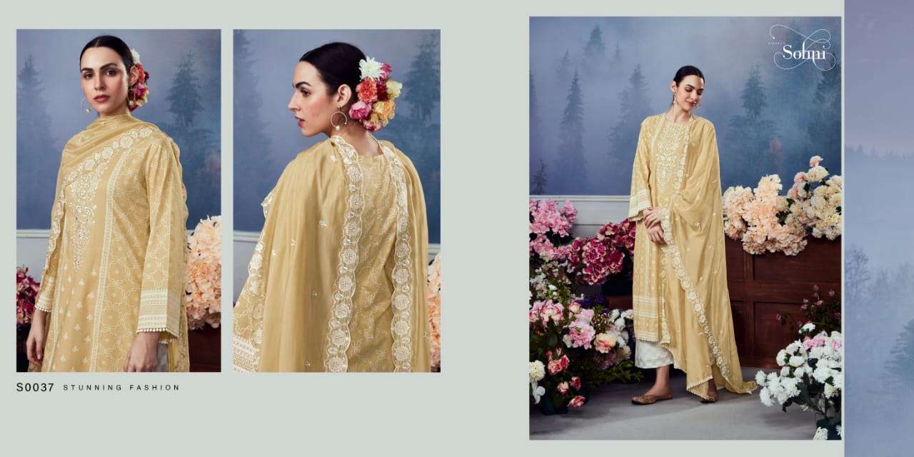 Qainat By Sohni 0031 To 0038 Series Beautiful Suits Colorful Stylish Fancy Casual Wear & Ethnic Wear Pure Cotton Lawn Digital Print With Embroidered Dresses At Wholesale Price