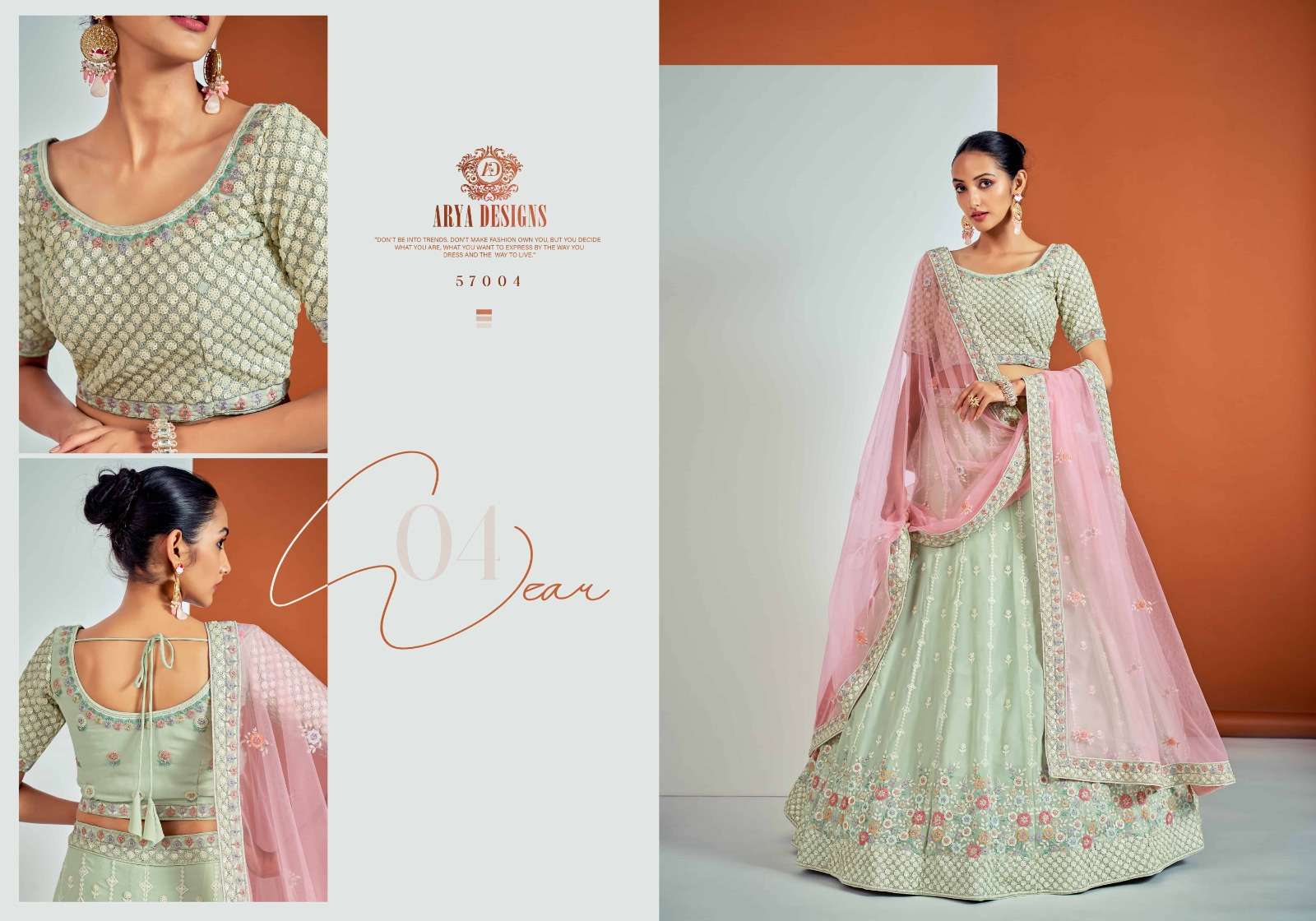 Cinderella Vol-16 By Arya Designs 57001 To 57006 Series Designer Beautiful Wedding Collection Occasional Wear & Party Wear Soft Net/Georgette Embroidered Lehengas At Wholesale Price