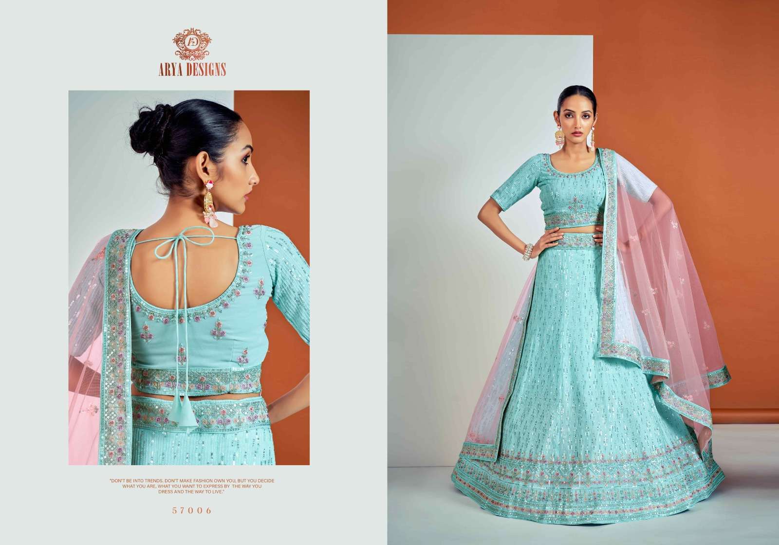 Cinderella Vol-16 By Arya Designs 57001 To 57006 Series Designer Beautiful Wedding Collection Occasional Wear & Party Wear Soft Net/Georgette Embroidered Lehengas At Wholesale Price