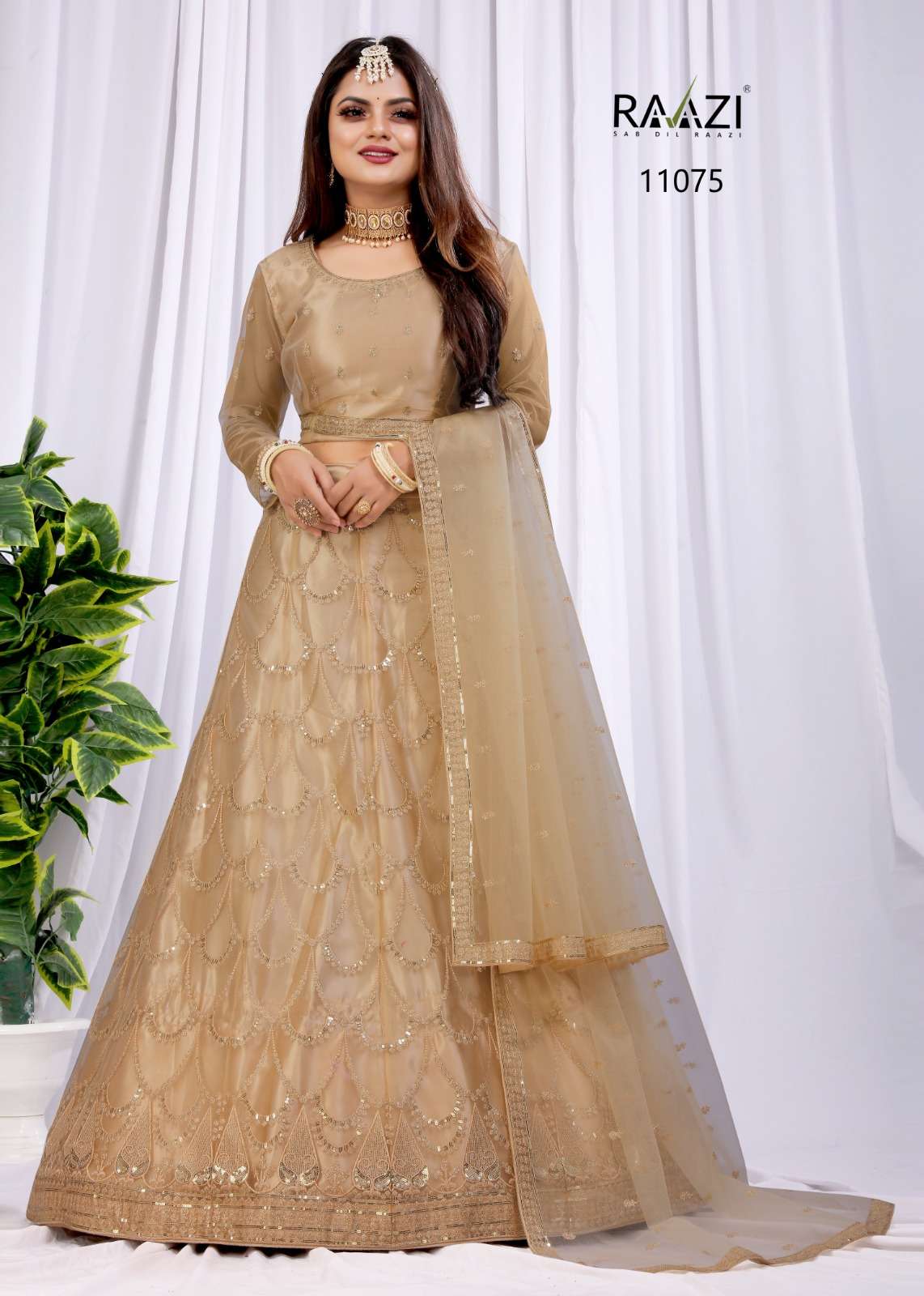 Mahavesh By Rama Fashion 11073 To 11078 Series Designer Beautiful Wedding Collection Occasional Wear & Party Wear Net Lehengas At Wholesale Price