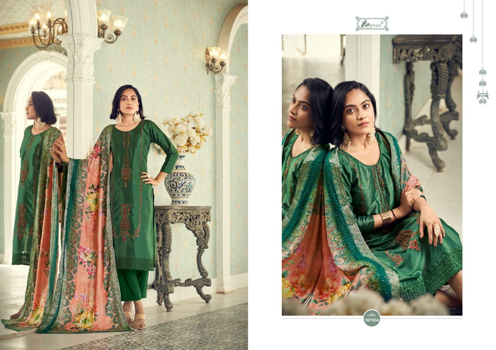 Begum By Kesar 167001 To 167006 Series Designer Festive Suits Beautiful Fancy Stylish Colorful Party Wear & Occasional Wear Pure Viscose Silk Embroidery Dresses At Wholesale Price
