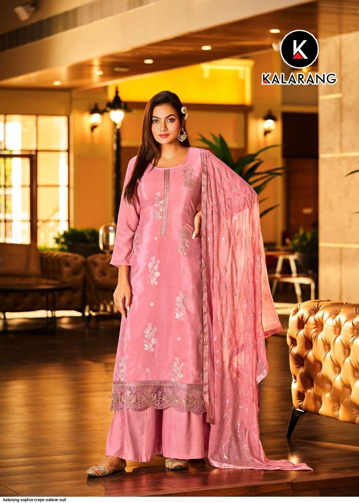 Sophia By Kalarang 10451 To 10454 Series Designer Suits Beautiful Fancy Colorful Stylish Party Wear & Occasional Wear Pure Dola Jacquard Dresses At Wholesale Price
