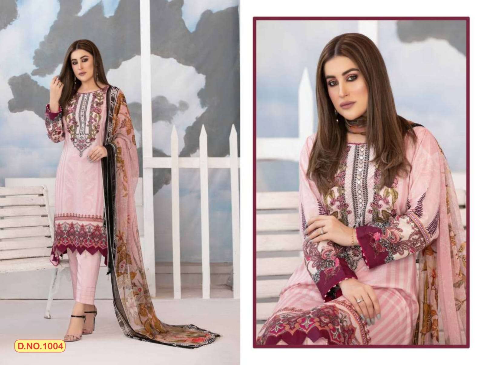 Aayat Vol-1 By Agha Noor 1001 To 1006 Series Beautiful Festive Suits Colorful Stylish Fancy Casual Wear & Ethnic Wear Pure Lawn Cotton Dresses At Wholesale Price