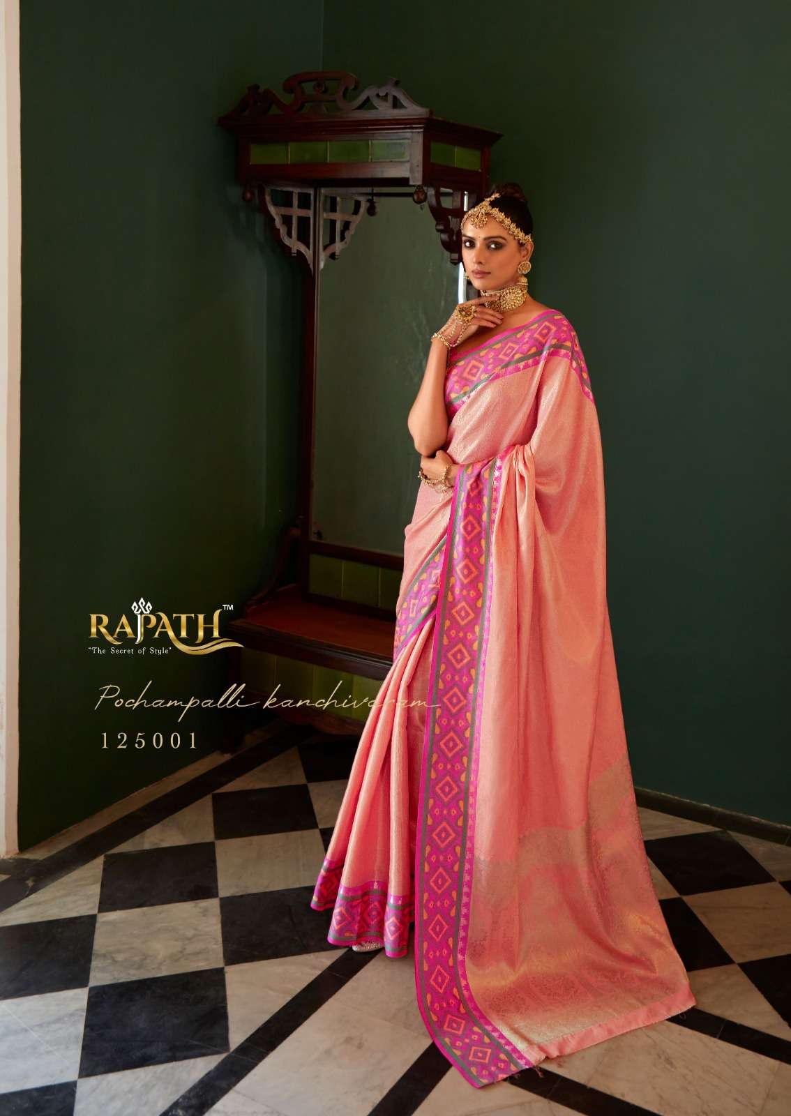 Anaya Pattu By Rajpath 125001 To 125006 Series Indian Traditional Wear Collection Beautiful Stylish Fancy Colorful Party Wear & Occasional Wear Kanchivaram Silk Sarees At Wholesale Price