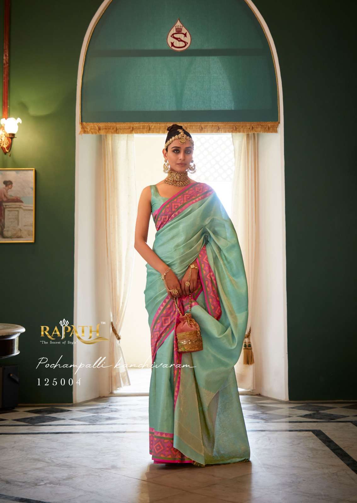 Anaya Pattu By Rajpath 125001 To 125006 Series Indian Traditional Wear Collection Beautiful Stylish Fancy Colorful Party Wear & Occasional Wear Kanchivaram Silk Sarees At Wholesale Price