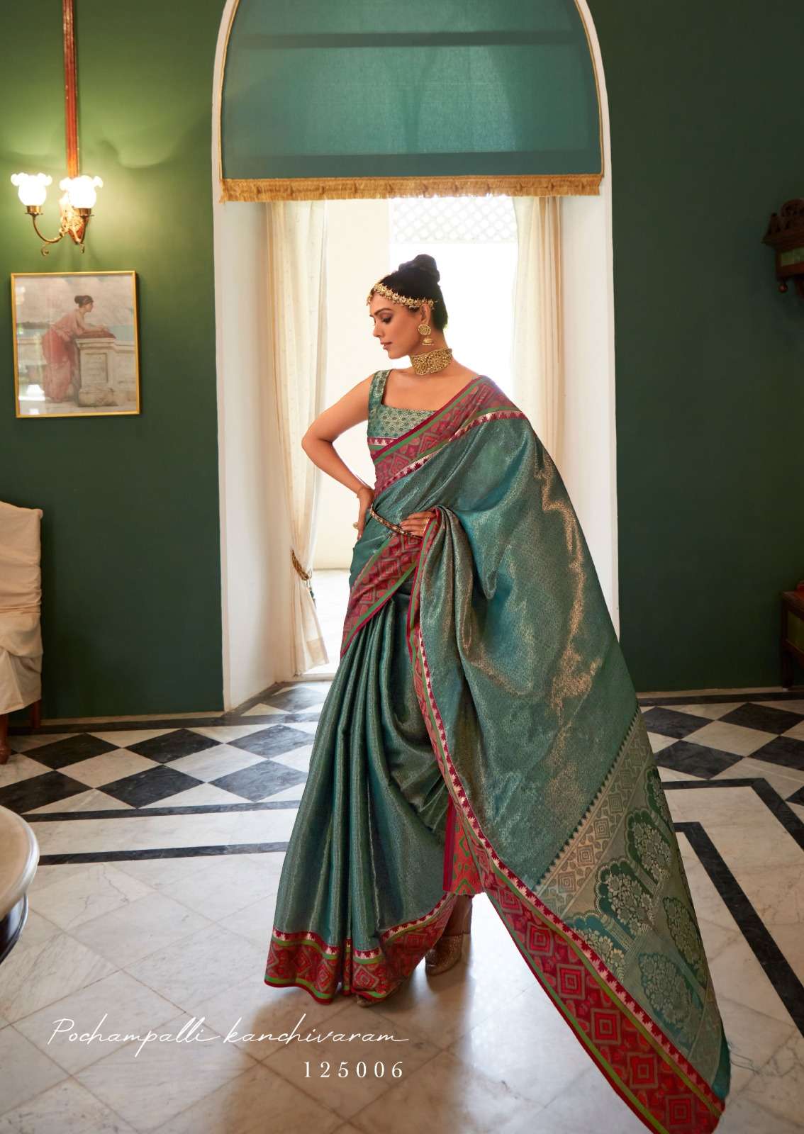 Anaya Pattu By Rajpath 125001 To 125006 Series Indian Traditional Wear Collection Beautiful Stylish Fancy Colorful Party Wear & Occasional Wear Kanchivaram Silk Sarees At Wholesale Price