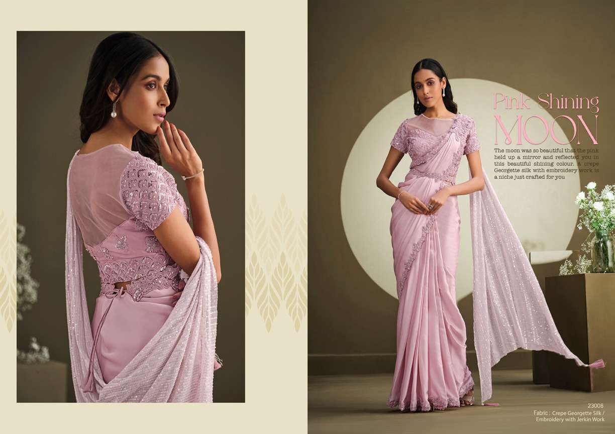 La Belle By Mohmanthan 23004 To 23017 Series Indian Traditional Wear Collection Beautiful Stylish Fancy Colorful Party Wear & Occasional Wear Silk Sarees At Wholesale Price