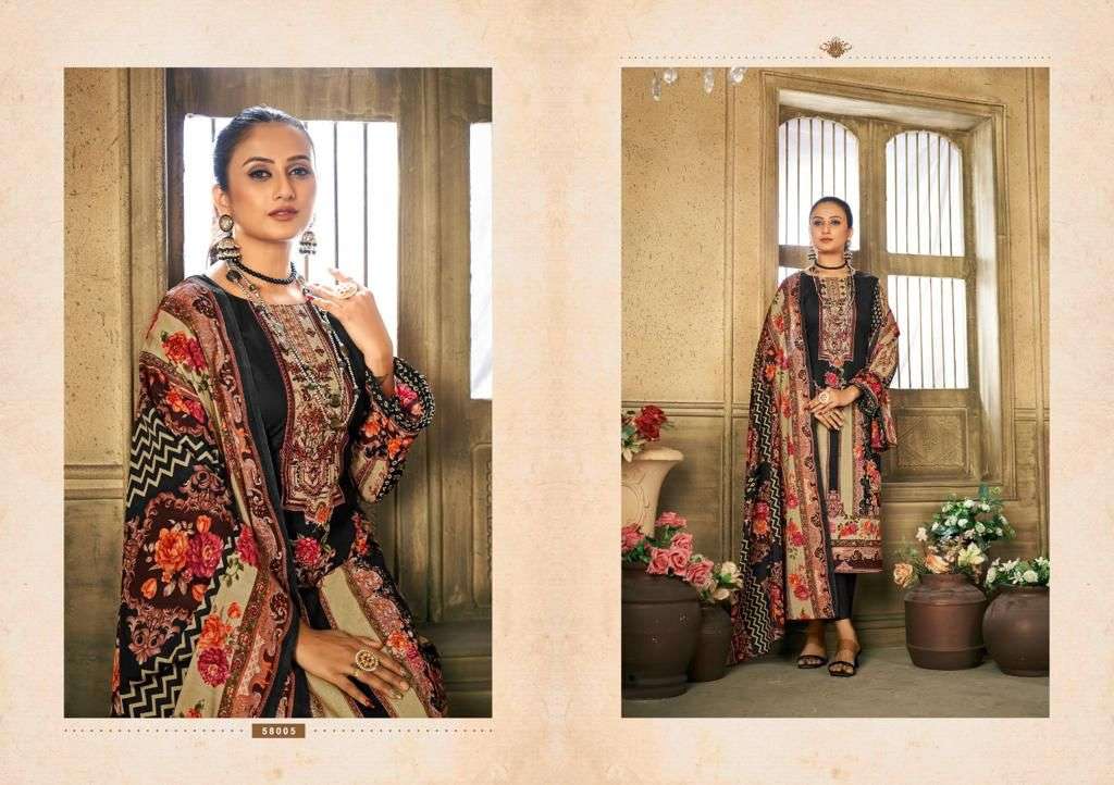 Chevron Vol-2 By Siyoni 58001 To 58008 Series Beautiful Festive Suits Colorful Stylish Fancy Casual Wear & Ethnic Wear Pure Cotton Embroidery Dresses At Wholesale Price
