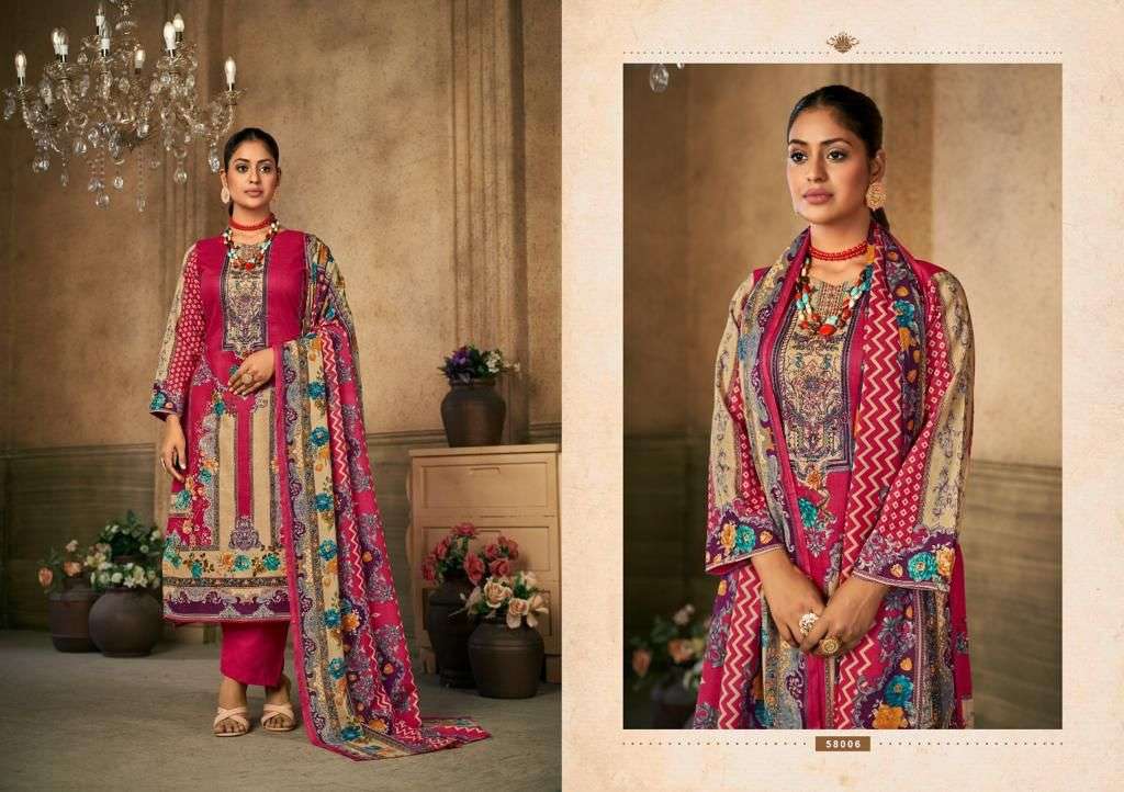 Chevron Vol-2 By Siyoni 58001 To 58008 Series Beautiful Festive Suits Colorful Stylish Fancy Casual Wear & Ethnic Wear Pure Cotton Embroidery Dresses At Wholesale Price