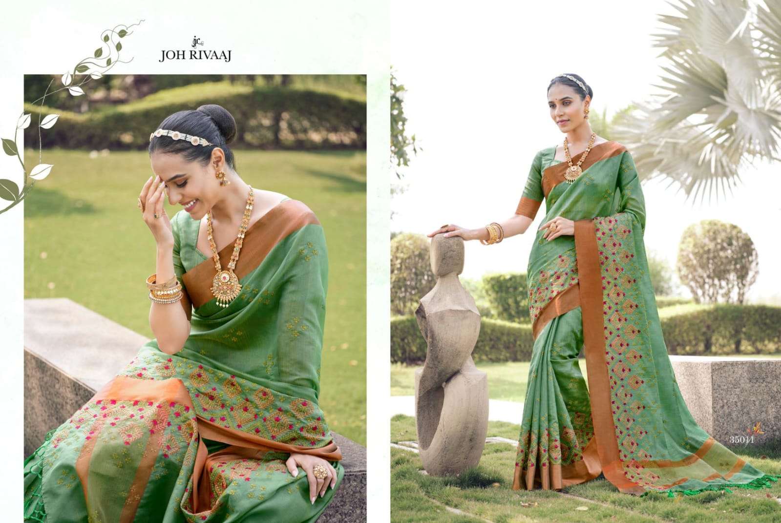 Jihana By Joh Rivaaj 35001 To 35018 Series Indian Traditional Wear Collection Beautiful Stylish Fancy Colorful Party Wear & Occasional Wear Banaras Cotton Sarees At Wholesale Price