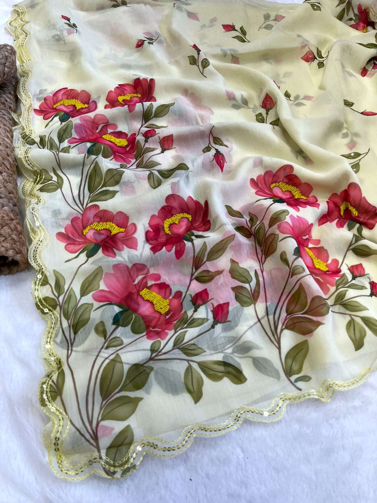 Samridhi By Fashid Wholesale 01 To 05 Series Ve Indian Traditional Wear Collection Beautiful Stylish Fancy Colorful Party Wear & Occasional Wear Chiffon Silk Sarees At Wholesale Price