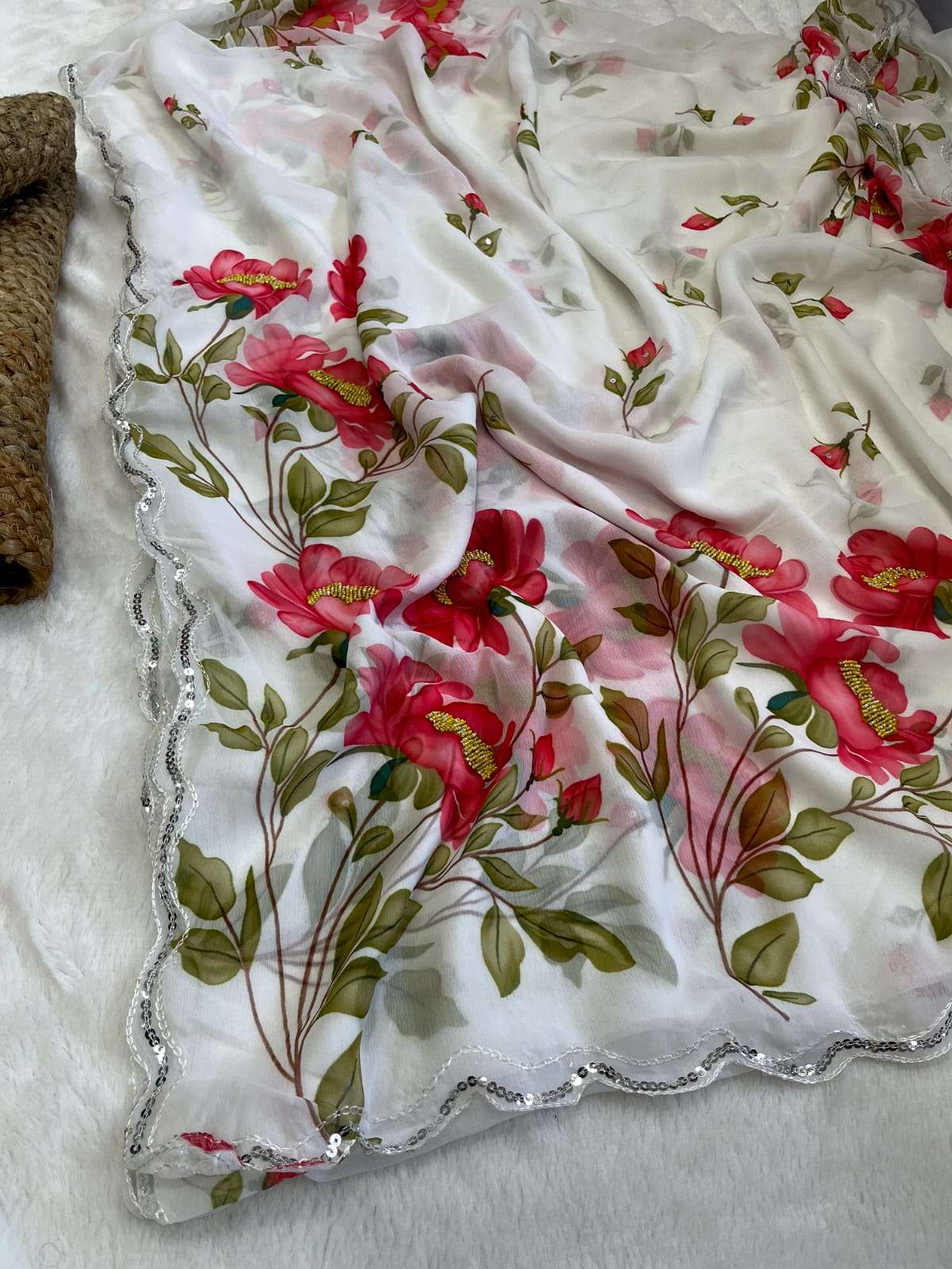 Samridhi By Fashid Wholesale 01 To 05 Series Ve Indian Traditional Wear Collection Beautiful Stylish Fancy Colorful Party Wear & Occasional Wear Chiffon Silk Sarees At Wholesale Price