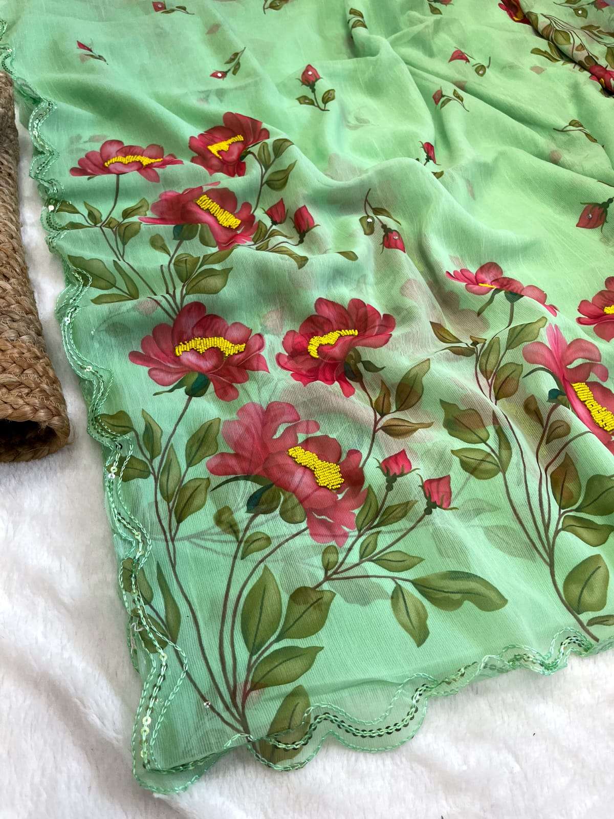 Samridhi By Fashid Wholesale 01 To 05 Series Ve Indian Traditional Wear Collection Beautiful Stylish Fancy Colorful Party Wear & Occasional Wear Chiffon Silk Sarees At Wholesale Price