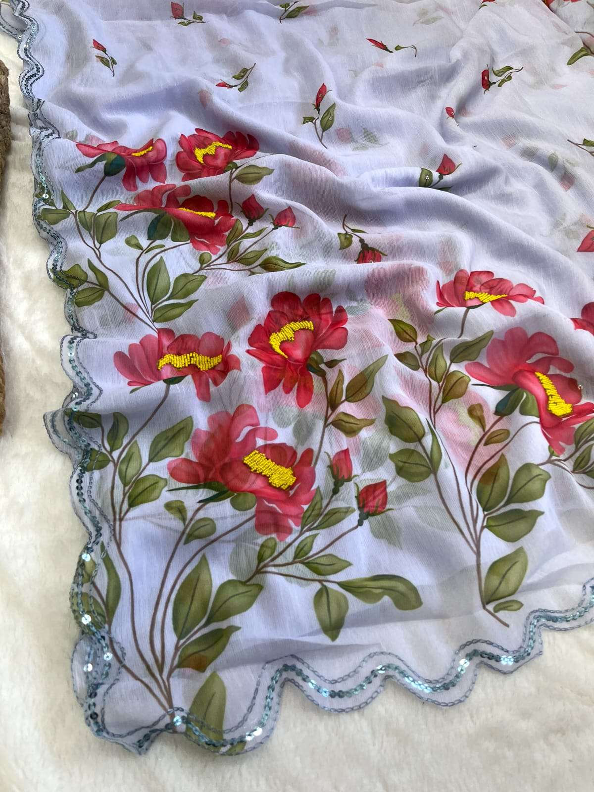 Samridhi By Fashid Wholesale 01 To 05 Series Ve Indian Traditional Wear Collection Beautiful Stylish Fancy Colorful Party Wear & Occasional Wear Chiffon Silk Sarees At Wholesale Price