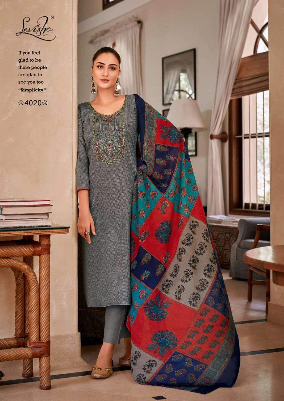 Panihari Vol-5 By Levisha 4013 To 4020 Series Beautiful Festive Suits Colorful Stylish Fancy Casual Wear & Ethnic Wear Jam Cotton Print Dresses At Wholesale Price