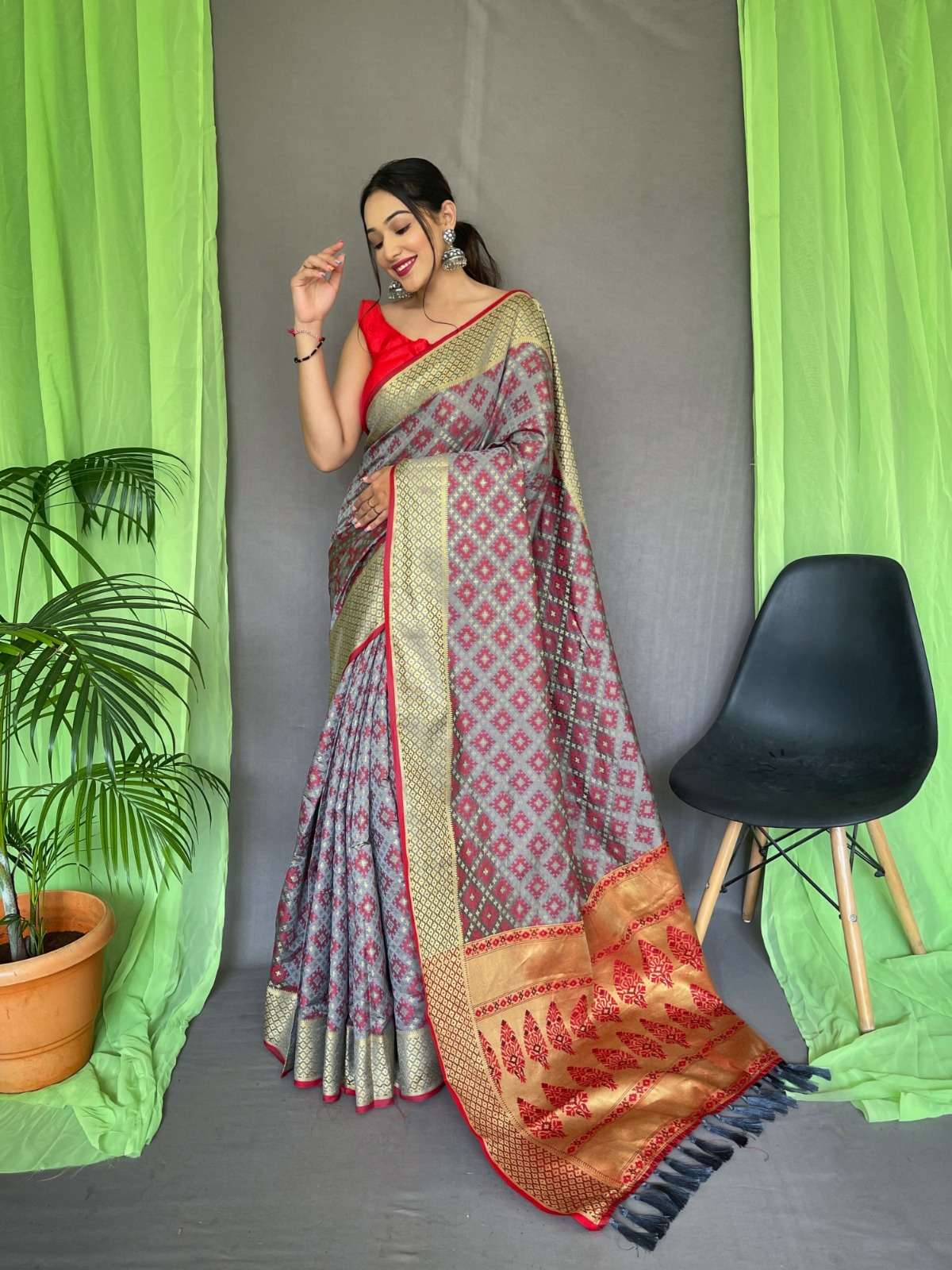Patola Vol-1 By Purple Creation 01 To 06 Series Indian Traditional Wear Collection Beautiful Stylish Fancy Colorful Party Wear & Occasional Wear Patola Silk Sarees At Wholesale Price
