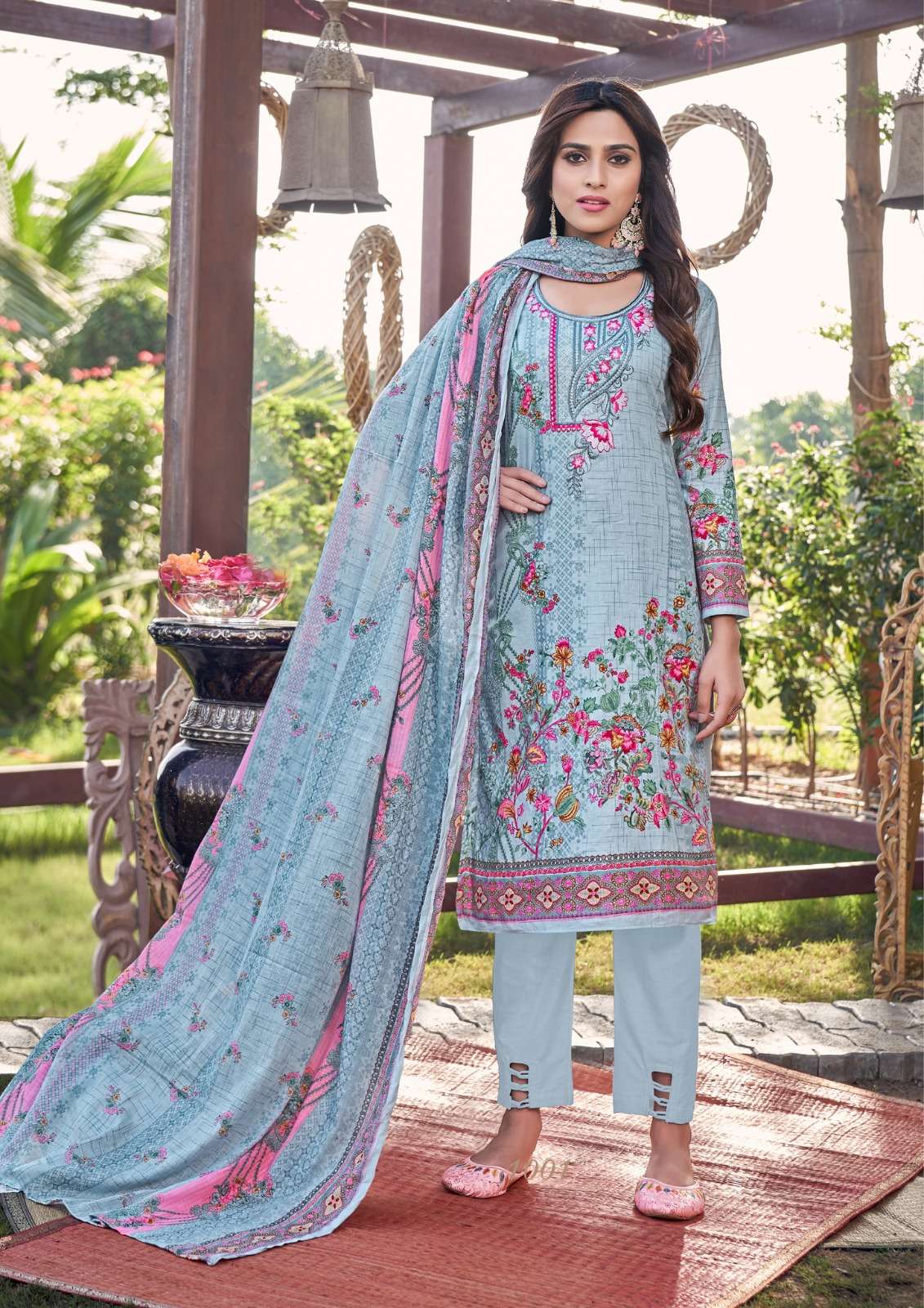 Dastoor By Gull Aahmed 1001 To 1008 Series Beautiful Stylish Festive Suits Fancy Colorful Casual Wear & Ethnic Wear & Ready To Wear Pure Lawn Print Dresses At Wholesale Price