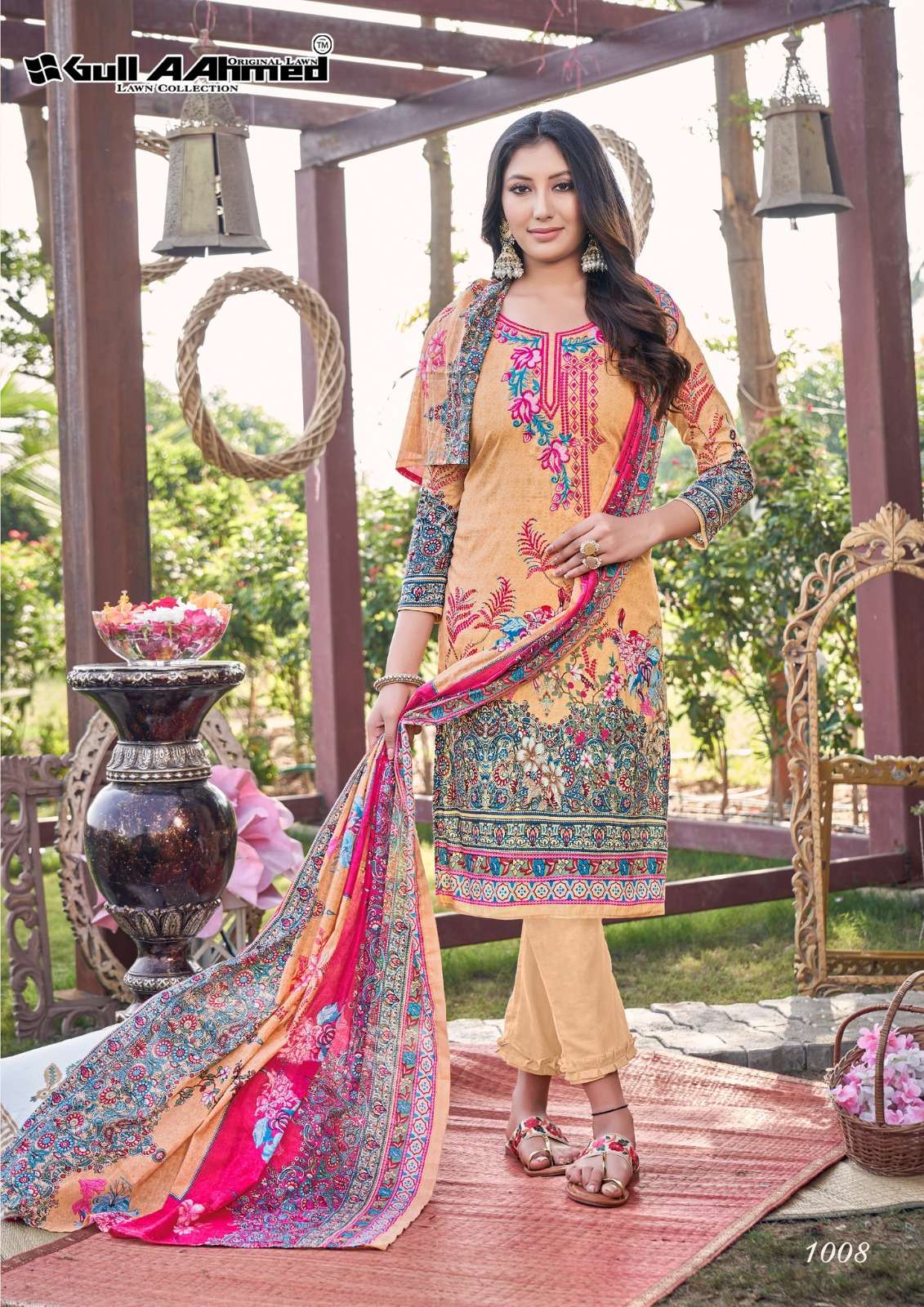 Dastoor By Gull Aahmed 1001 To 1008 Series Beautiful Stylish Festive Suits Fancy Colorful Casual Wear & Ethnic Wear & Ready To Wear Pure Lawn Print Dresses At Wholesale Price
