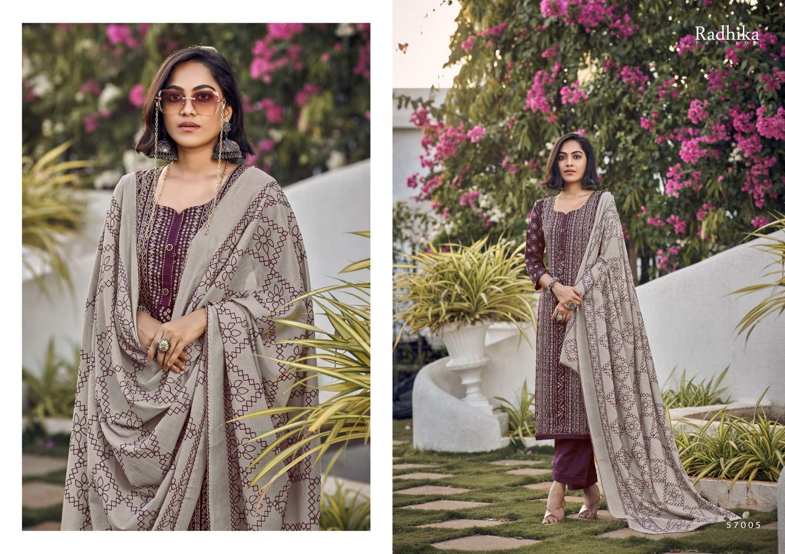 Black Berry Vol-3 By Azara 57001 To 57006 Series Beautiful Festive Suits Colorful Stylish Fancy Casual Wear & Ethnic Wear Cotton Print Dresses At Wholesale Price