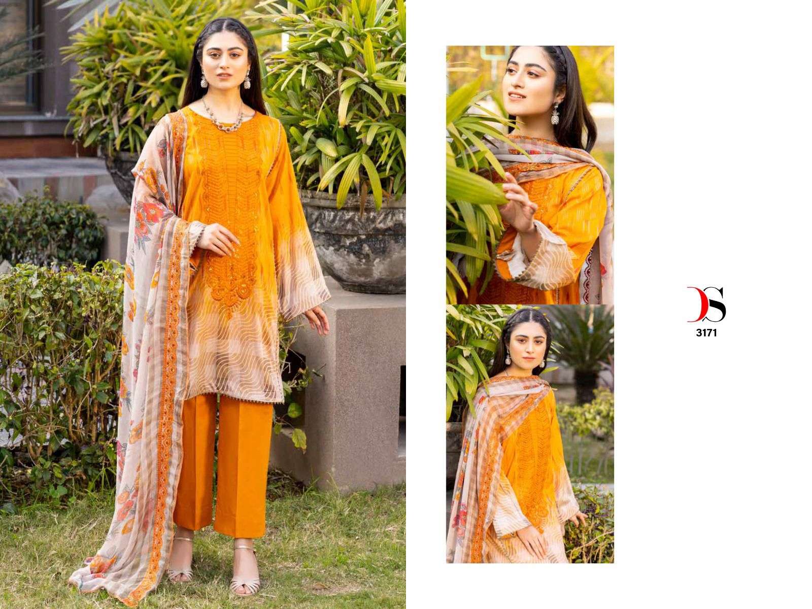Charizma Combination Embroidered Dupatta Collection By Deepsy Suits 3171 To 3178 Series Beautiful Pakistani Suits Colorful Stylish Fancy Casual Wear & Ethnic Wear Pure Cotton Embroidered Dresses At Wholesale Price