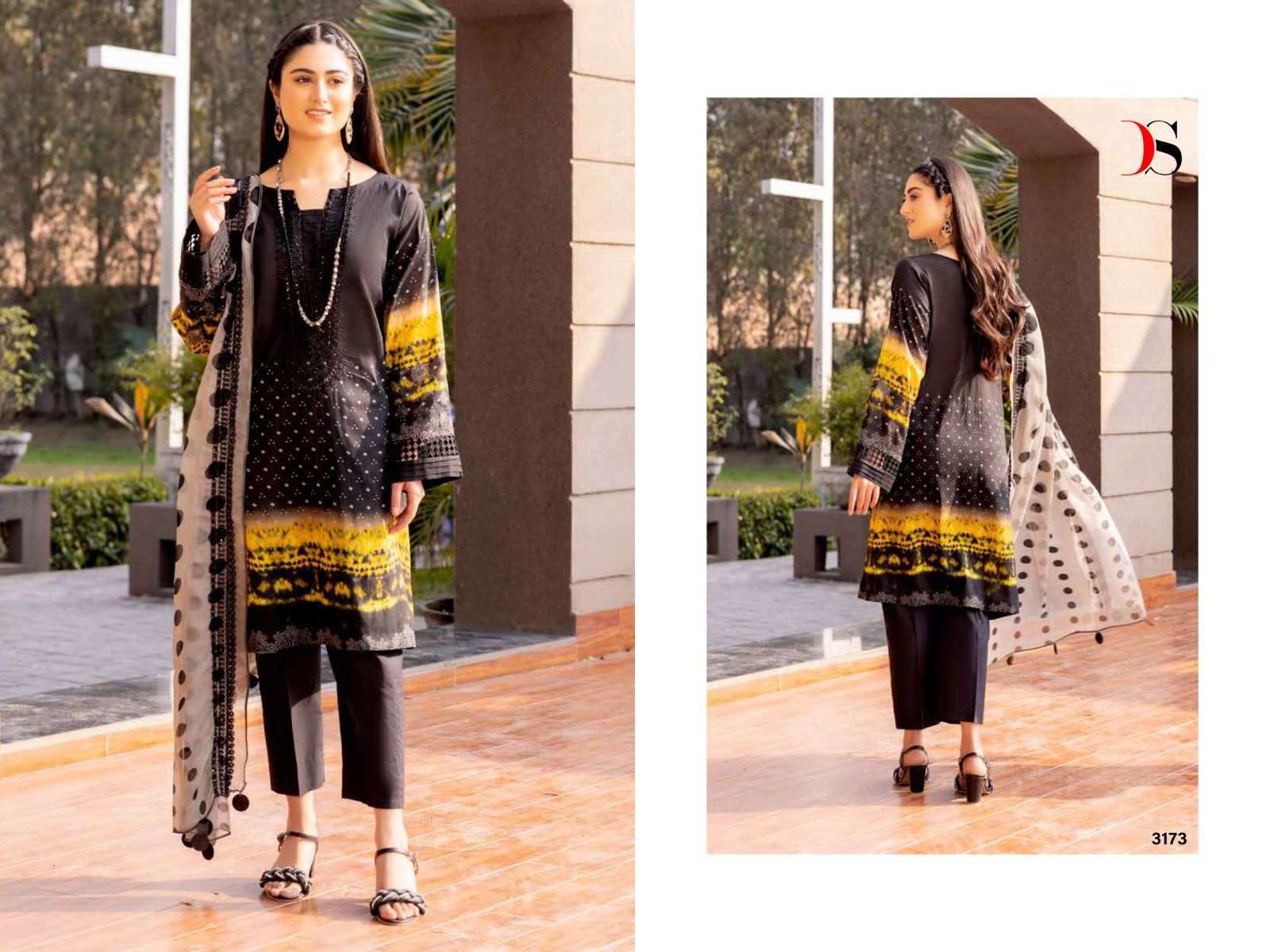 Charizma Combination Embroidered Dupatta Collection By Deepsy Suits 3171 To 3178 Series Beautiful Pakistani Suits Colorful Stylish Fancy Casual Wear & Ethnic Wear Pure Cotton Embroidered Dresses At Wholesale Price