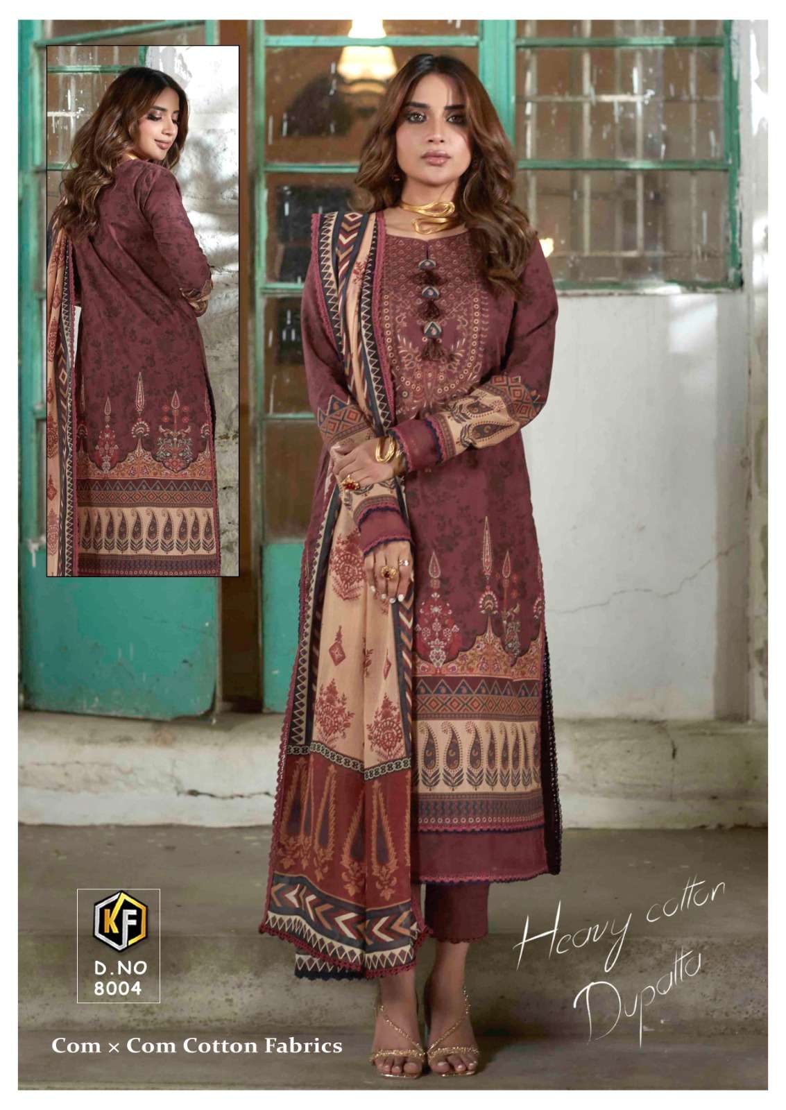 Sobia Nazir Vol-8 By Keval Fab 8001 To 8006 Series Beautiful Suits Colorful Stylish Fancy Casual Wear & Ethnic Wear Heavy Cotton Print Dresses At Wholesale Price