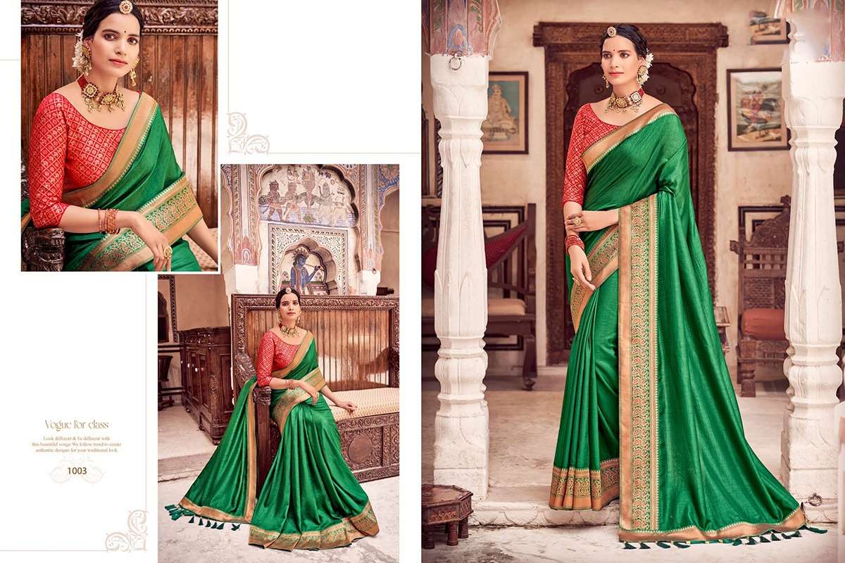 Nandani By Fashid Wholesale 1001 To 1008 Series Indian Traditional Wear Collection Beautiful Stylish Fancy Colorful Party Wear & Occasional Wear Fancy Sarees At Wholesale Price