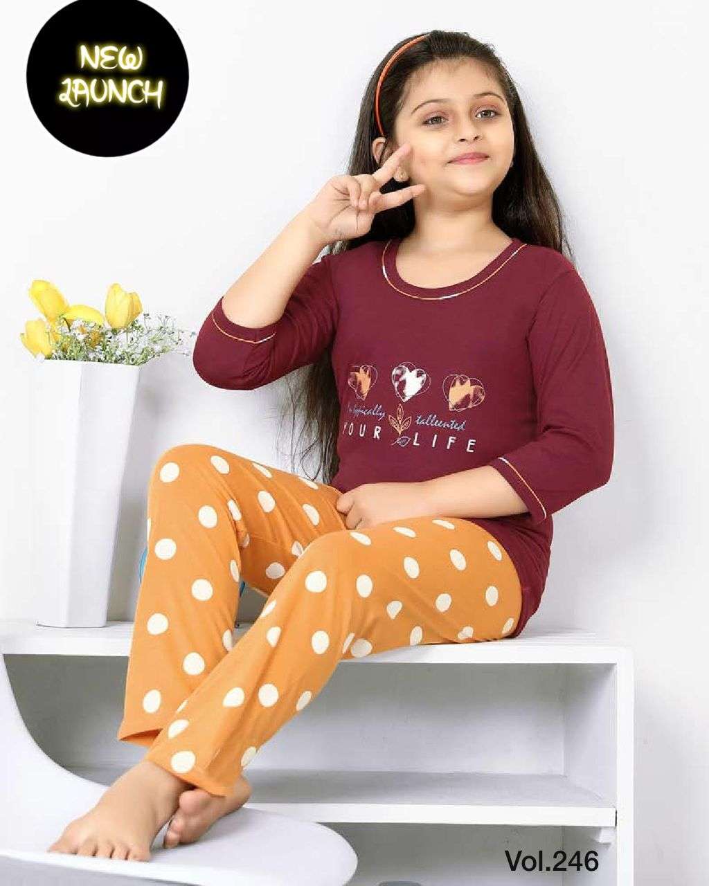 Fashion Talk Vol-246 By Fashion Talk 246-A To 246-F Series Beautiful Stylish Fancy Colorful Casual Wear & Ethnic Wear Hosiery Cotton Gowns At Wholesale Price