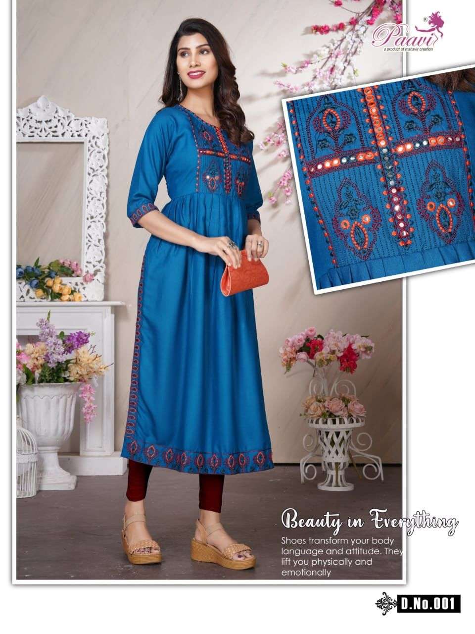 Sparkle By Paavi 001 To 008 Series Beautiful Stylish Fancy Colorful Casual Wear & Ethnic Wear Heavy Rayon Foil Kurtis At Wholesale Price