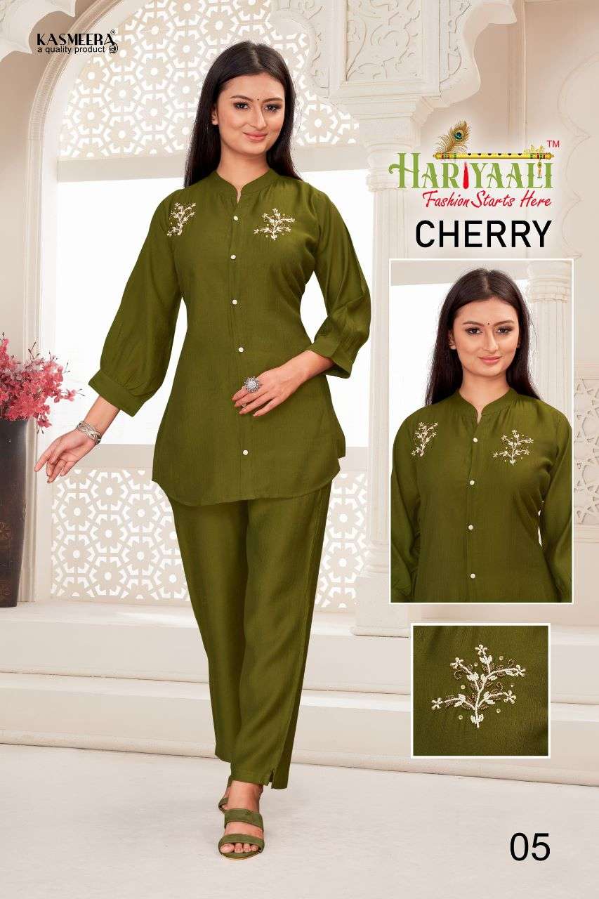 Cherry By Hariyaali 01 To 06 Series Beautiful Stylish Fancy Colorful Casual Wear & Ethnic Wear Silk Tops With Bottom At Wholesale Price