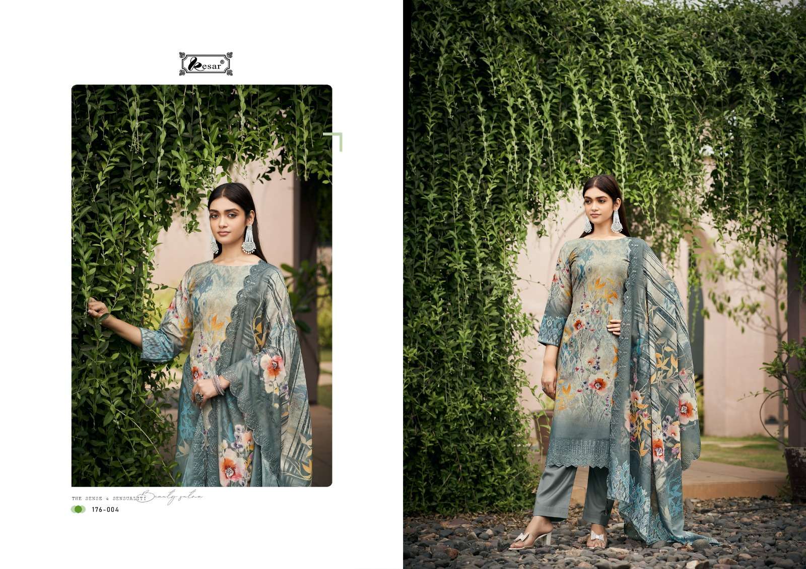 Gukari By Kesar 176-001 To 176-006 Series Beautiful Festive Suits Colorful Stylish Fancy Casual Wear & Ethnic Wear Pure Lawn Print Embroidered Dresses At Wholesale Price