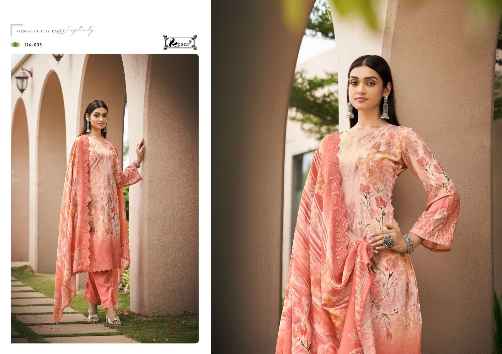 Gukari By Kesar 176-001 To 176-006 Series Beautiful Festive Suits Colorful Stylish Fancy Casual Wear & Ethnic Wear Pure Lawn Print Embroidered Dresses At Wholesale Price