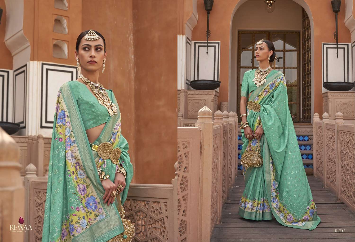 Mithila By Rewaa 730 To 742 Series Indian Traditional Wear Collection Beautiful Stylish Fancy Colorful Party Wear & Occasional Wear Patola Silk Sarees At Wholesale Price