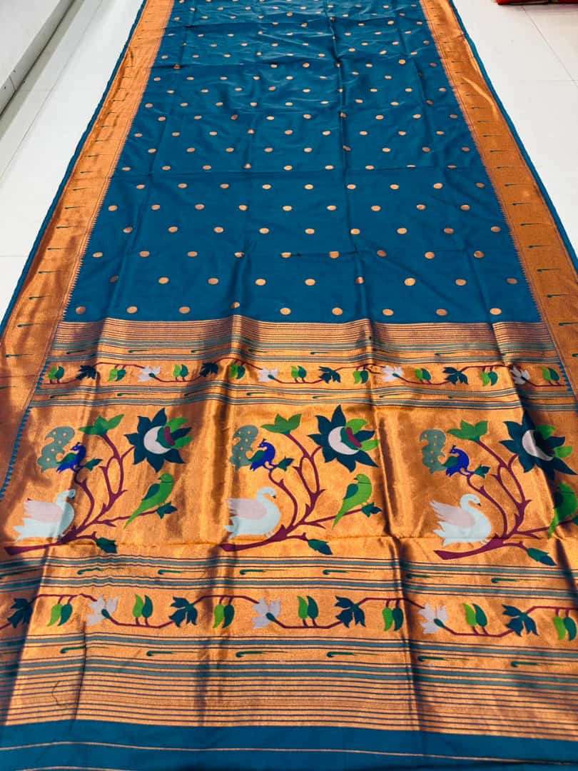 Pt-Dollar Butti Paithani By Fashid Wholesale 01 To 09 Series Ph Indian Traditional Wear Collection Beautiful Stylish Fancy Colorful Party Wear & Occasional Wear Handloom Silk Sarees At Wholesale Price